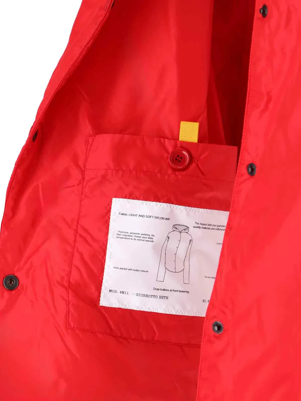 Hooded Snap-Button Coat