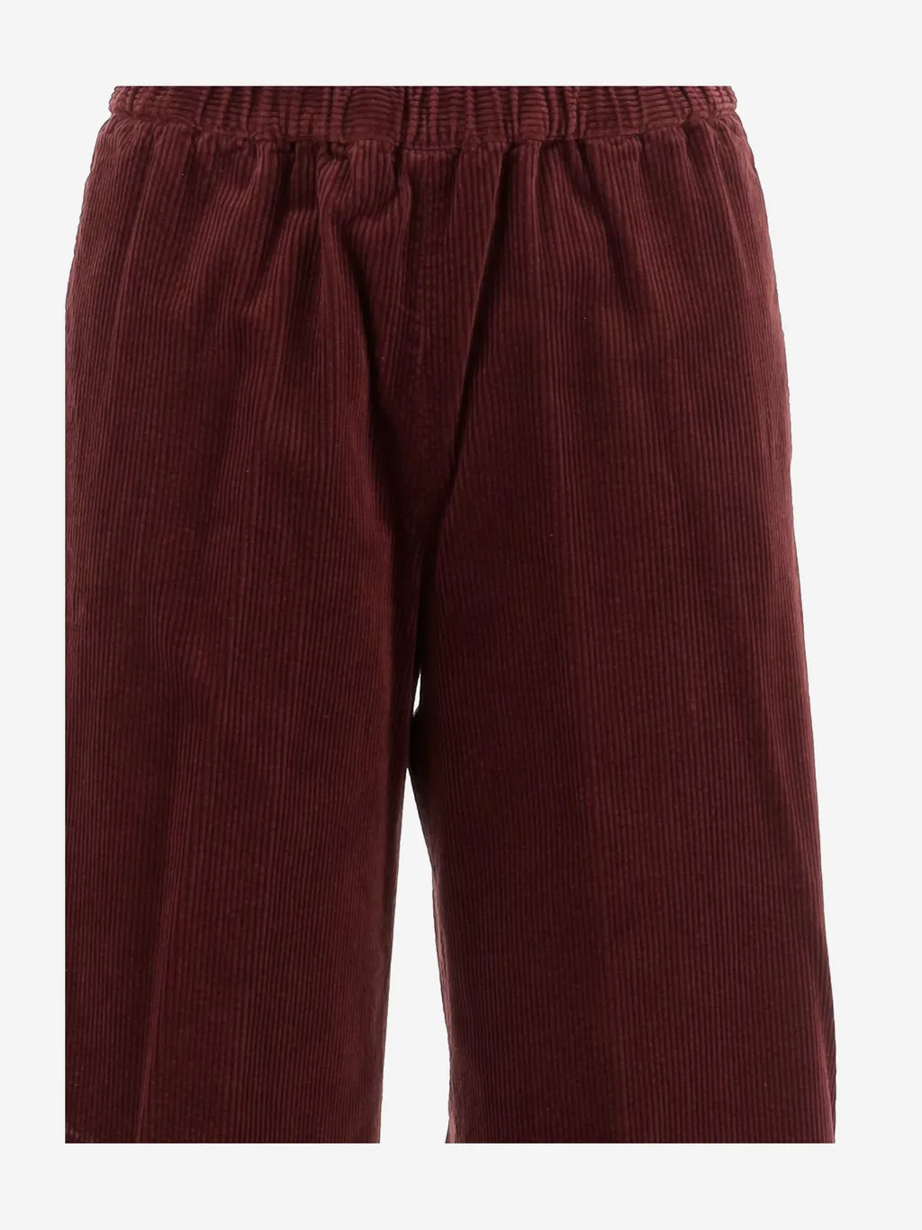 Elasticated-Waist Trousers