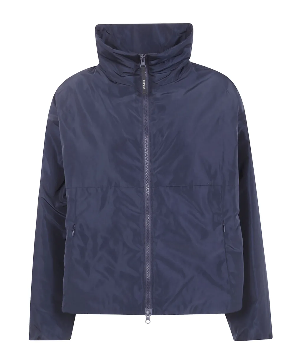 Long-Sleeved Zip-Up Jacket