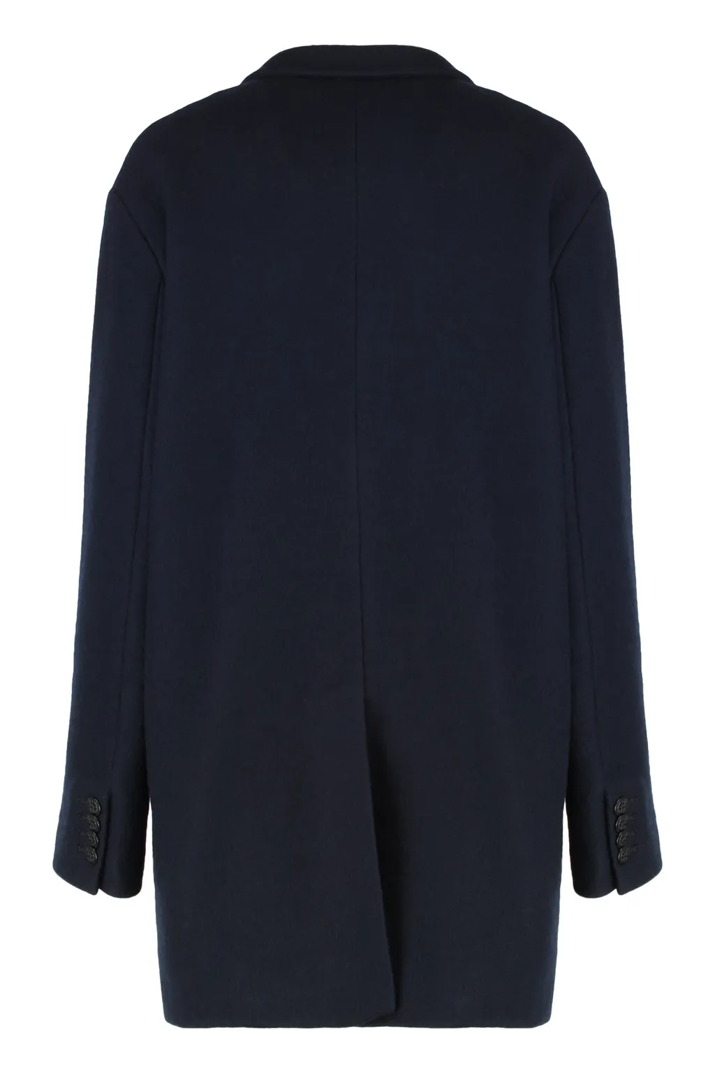Double-Breasted Wool Coat