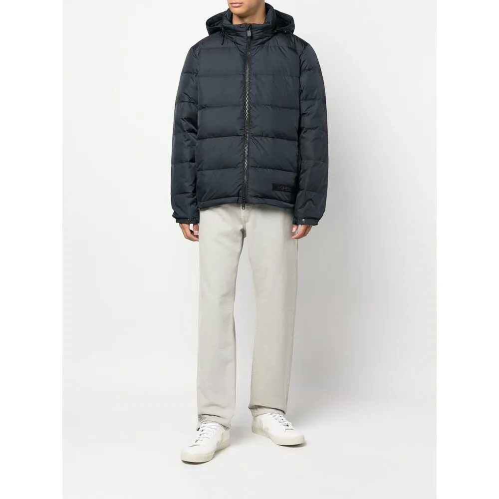 Logo Patch Padded Jacket