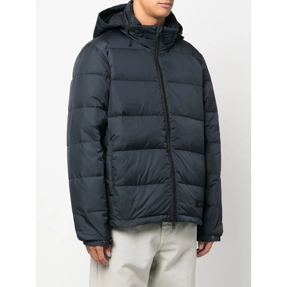 Logo Patch Padded Jacket