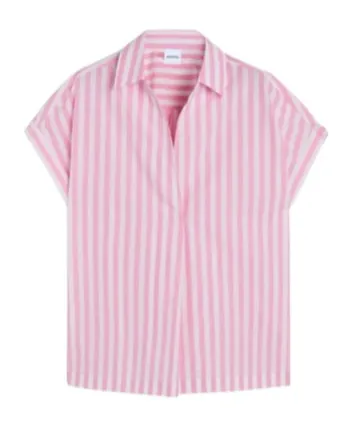 Striped Short-Sleeved Shirt