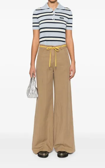 Wide-Leg Trousers