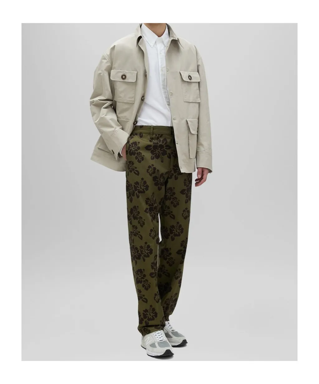 Printed Casual Pants