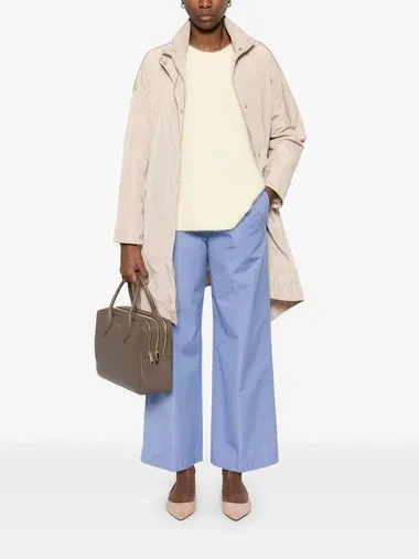 High Collar Trench Coat