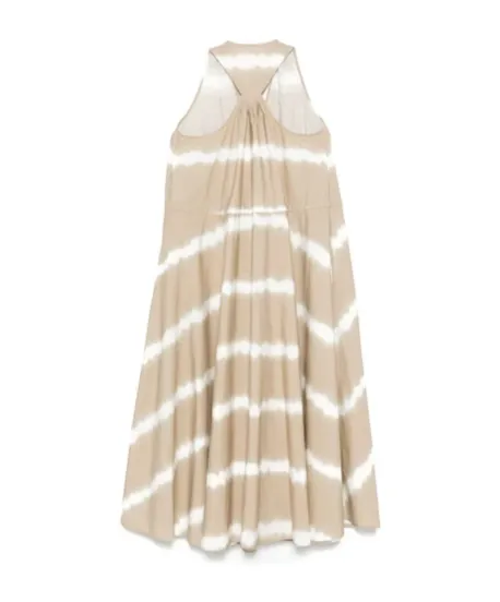 Striped Sleeveless Dress