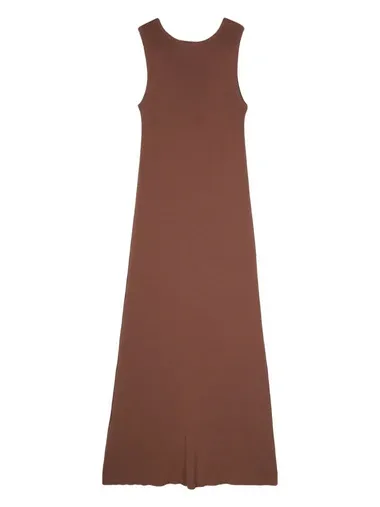 Sleeveless Wide Strap Dress