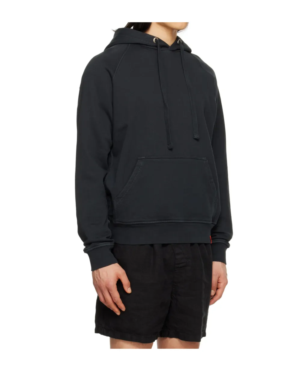 Pull-String Hooded Sweater