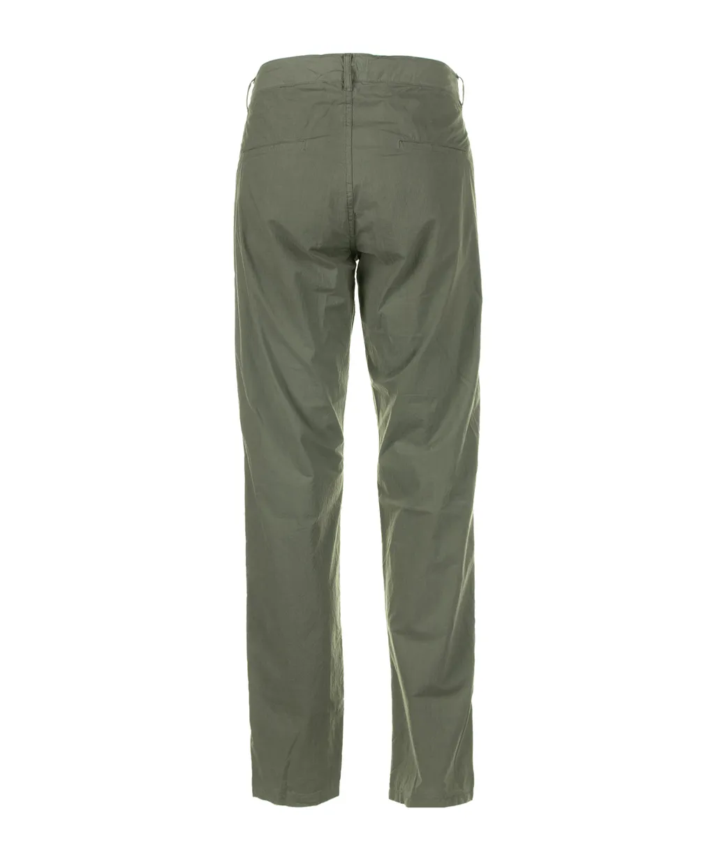 Straight-Leg Drawstring Chino Trousers