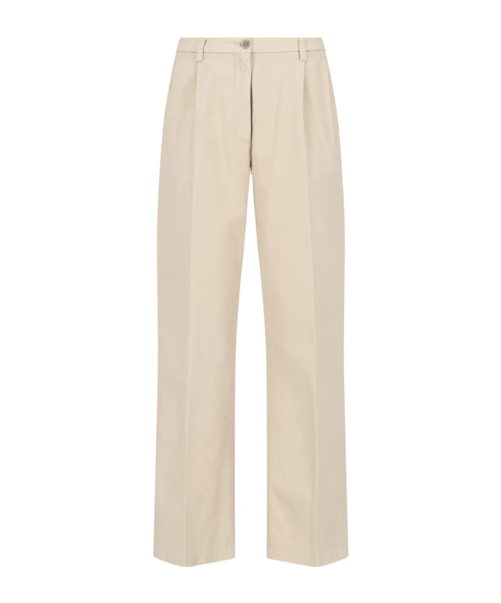 Pleated Tailored Trousers