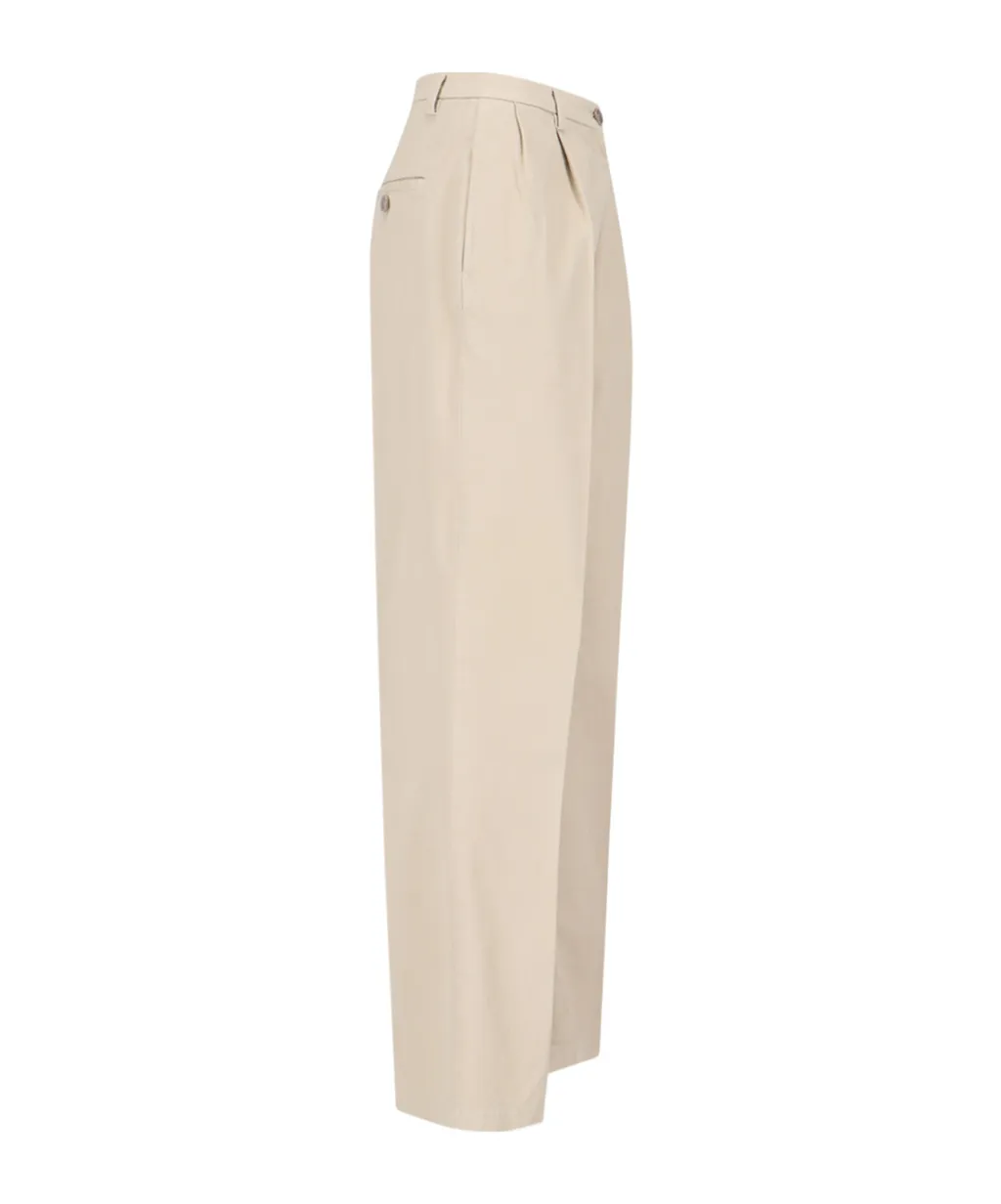 Pleated Tailored Trousers