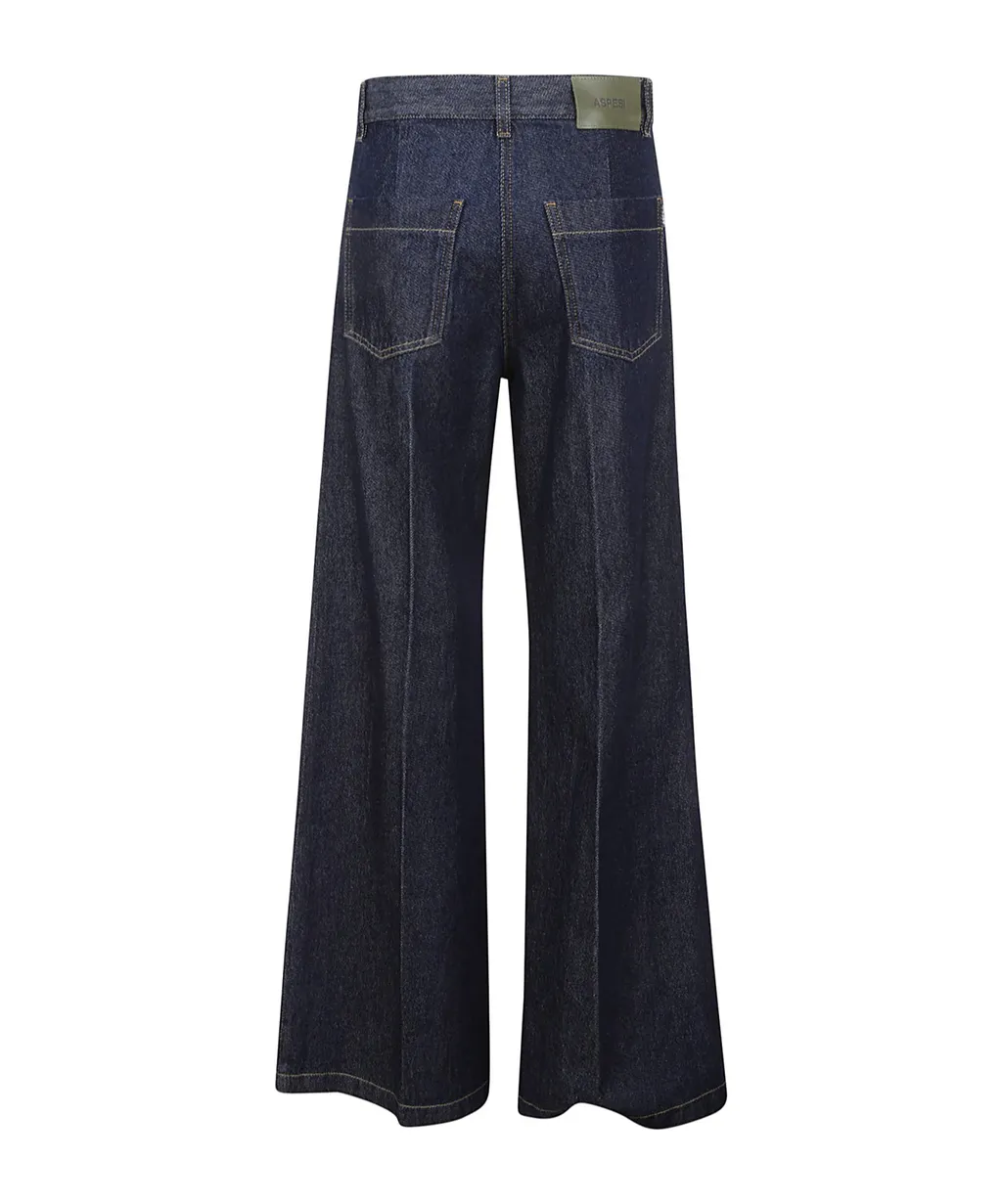 Wide Leg Denim Jeans