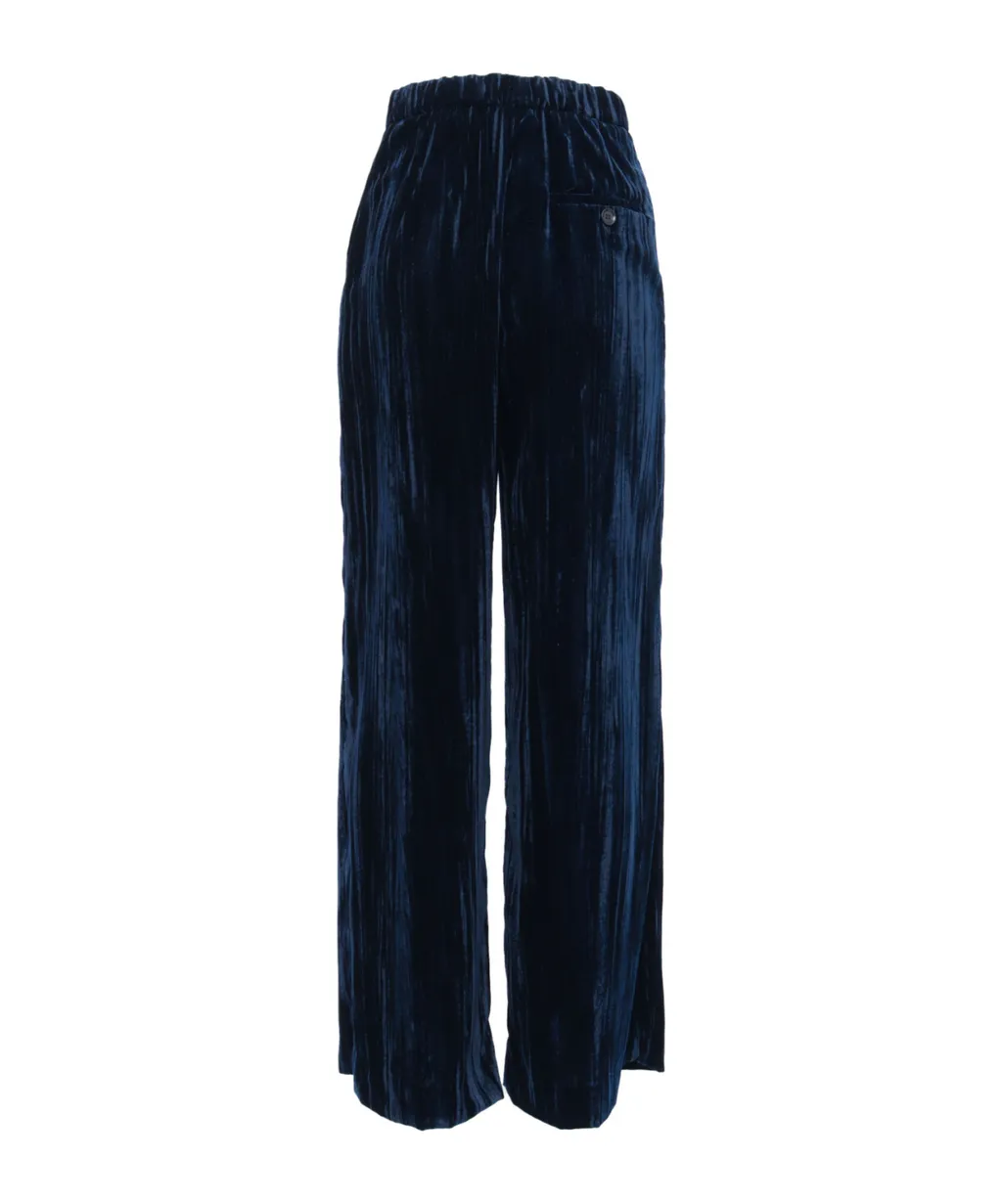 Smooth Velvet Trousers