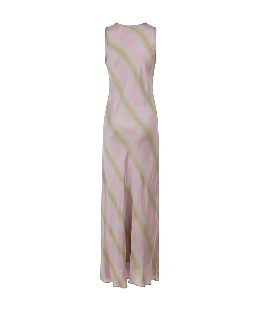 Sleeveless Striped Dress