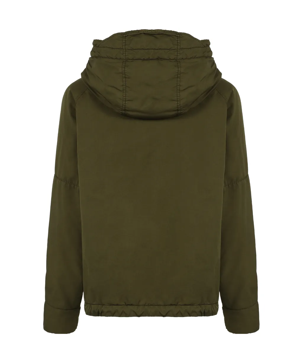 Drawstring Hooded Jacket