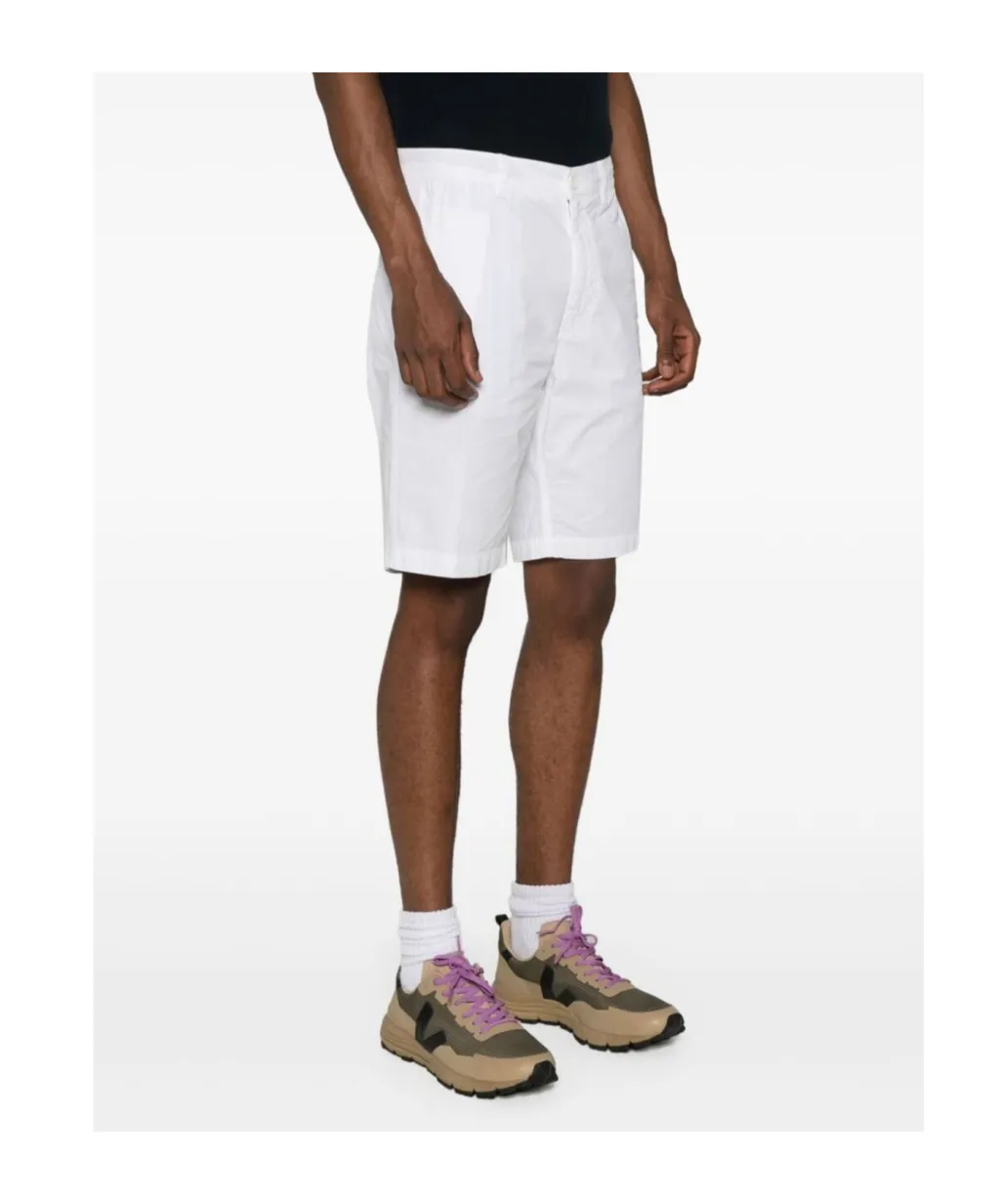 Belt-Looped Slim-Cut Shorts