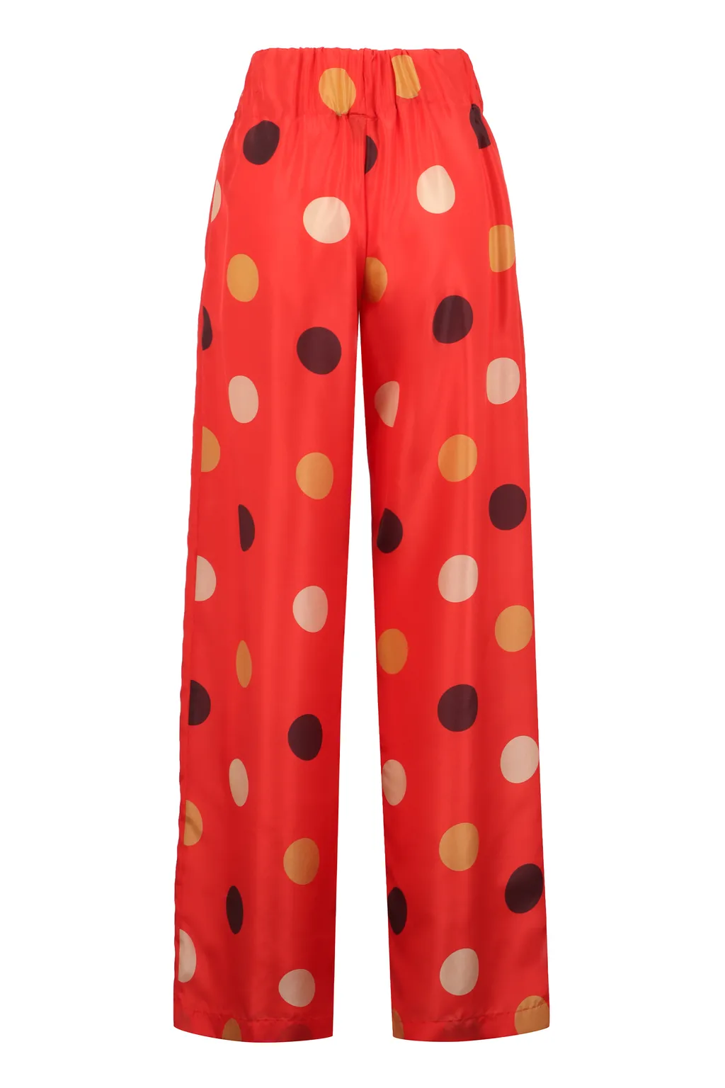 Polka Dot Print Trousers