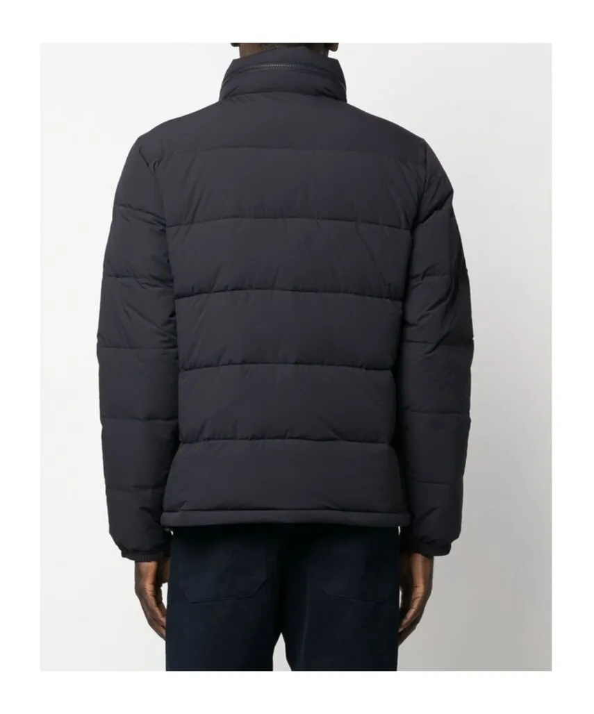 Funnel-Neck Zip-Up Jacket
