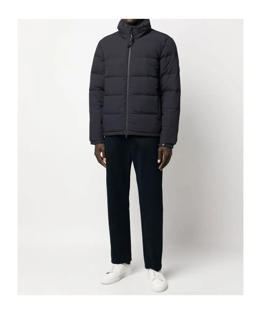 Funnel-Neck Zip-Up Jacket