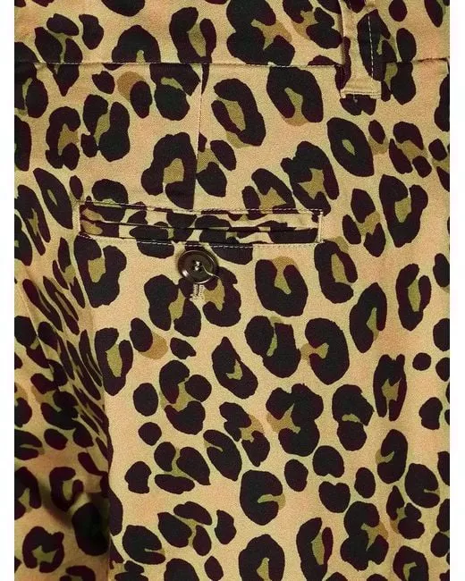Leopard Printed Trousers