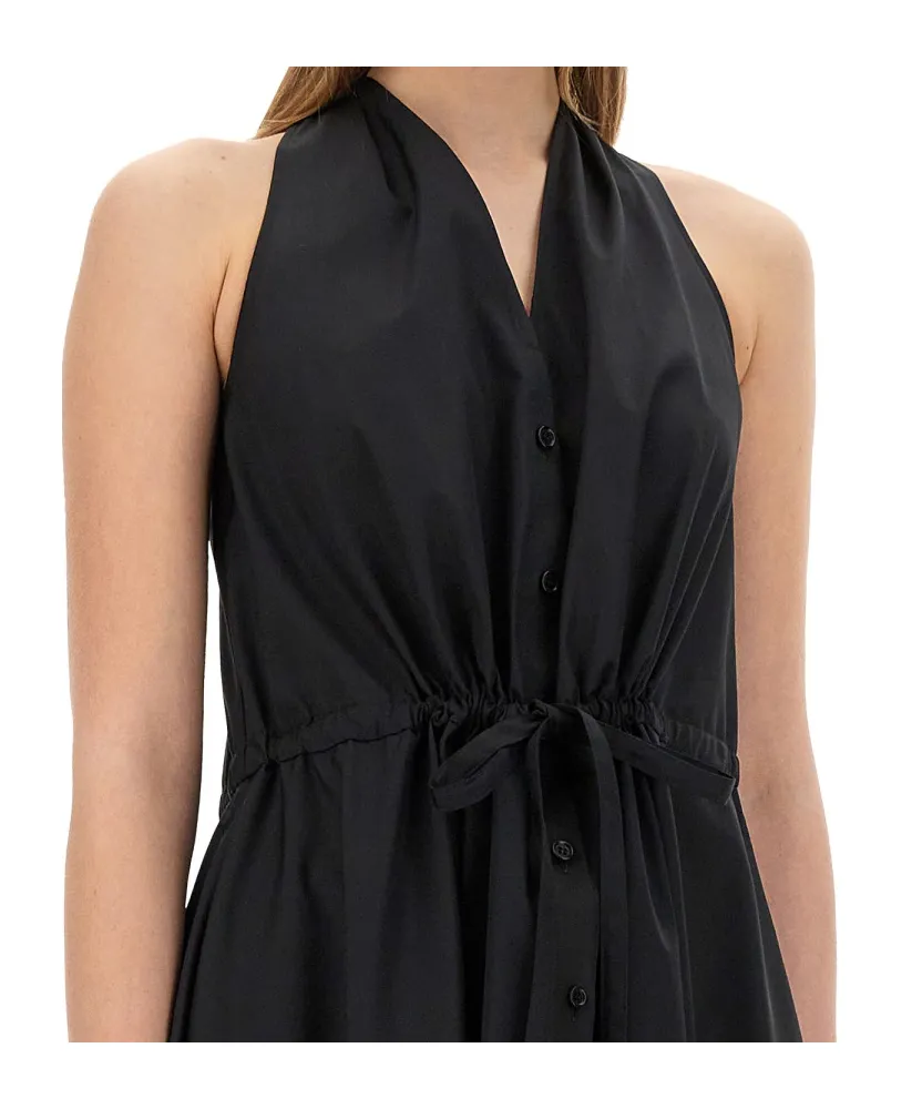 Poplin Midi Dress