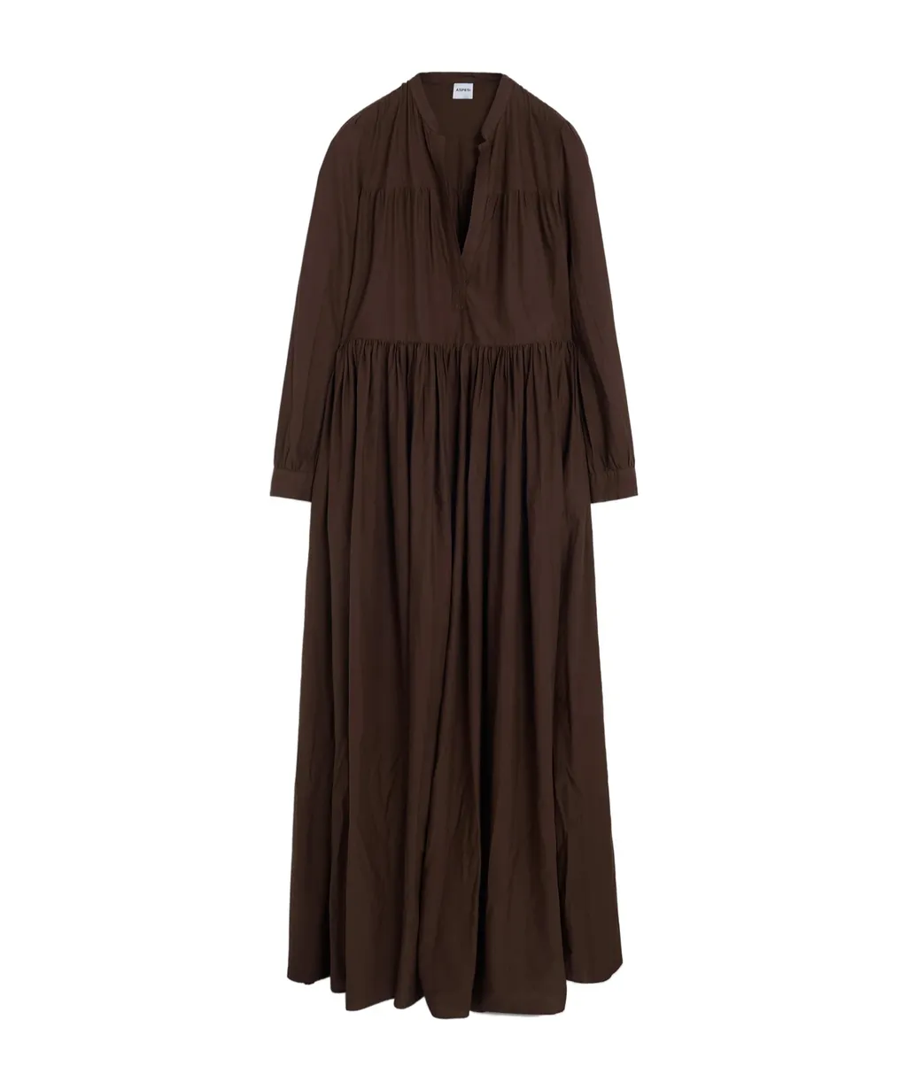 Gathered Midi Dress
