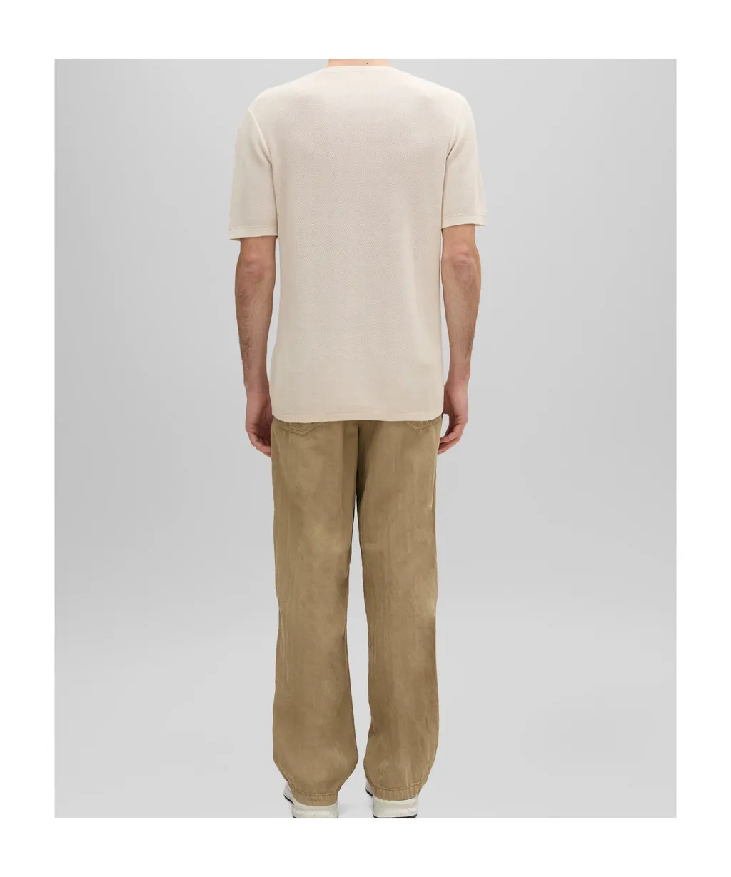 Crewneck Knitted T-Shirt