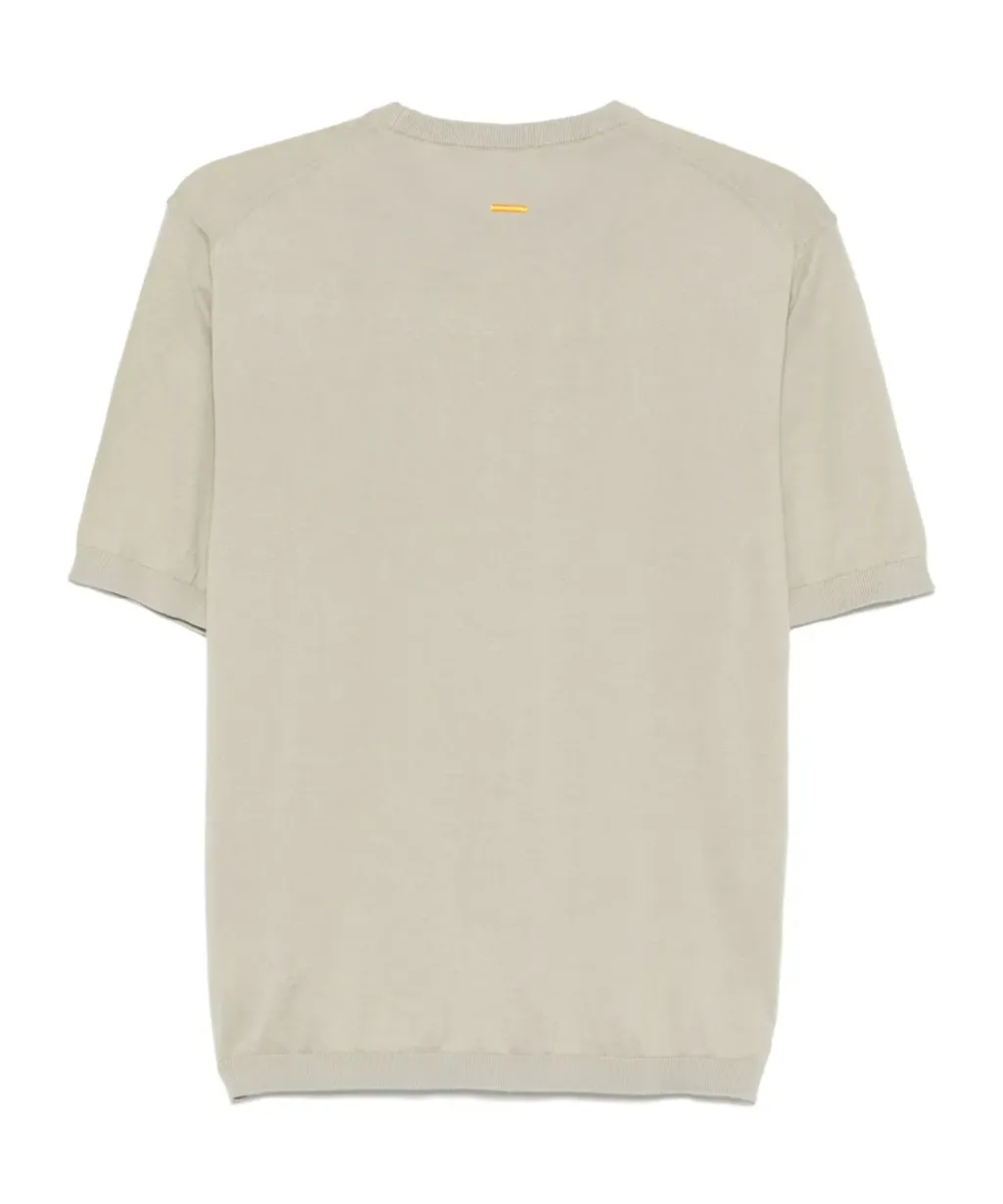 Fine-Knit T-Shirt