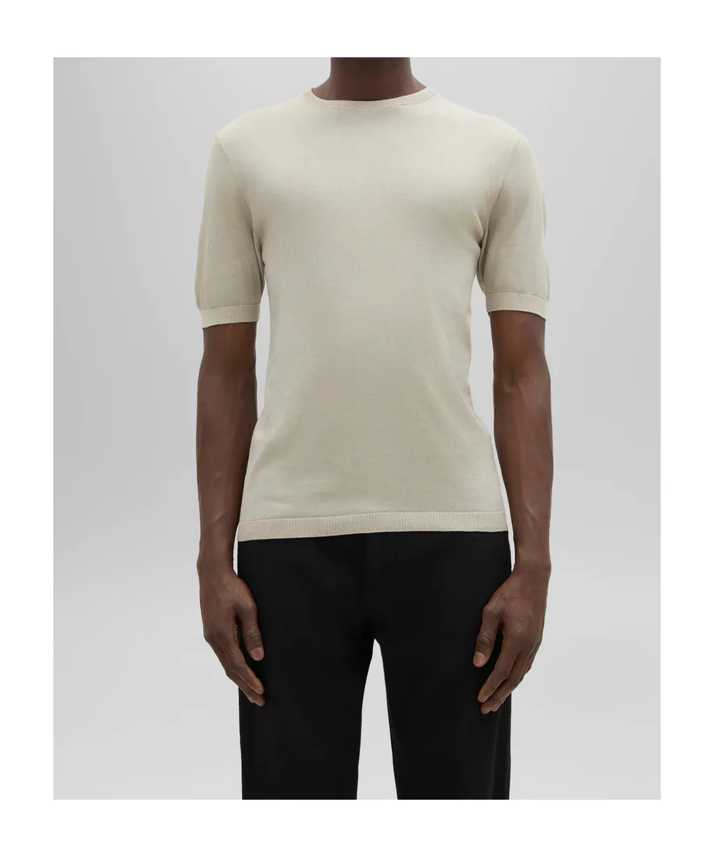 Fine-Knit T-Shirt