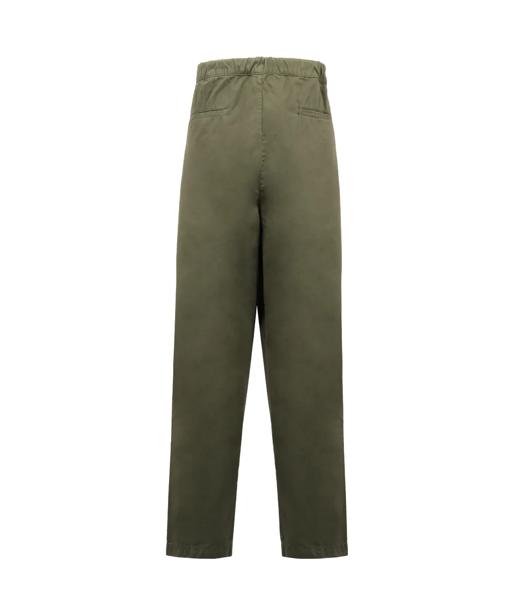 High-Waist Straight Leg Trousers