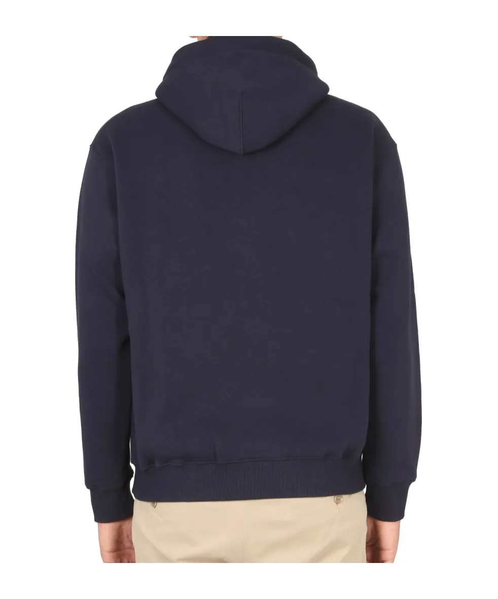 Drawstring Long-Sleeved Hoodie