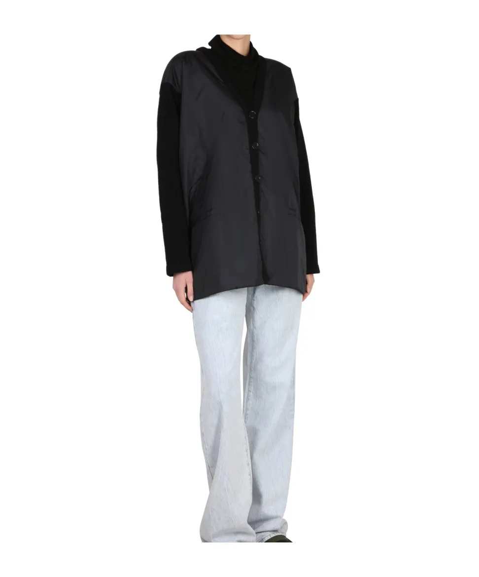 V-Neck Buttoned Cardigan