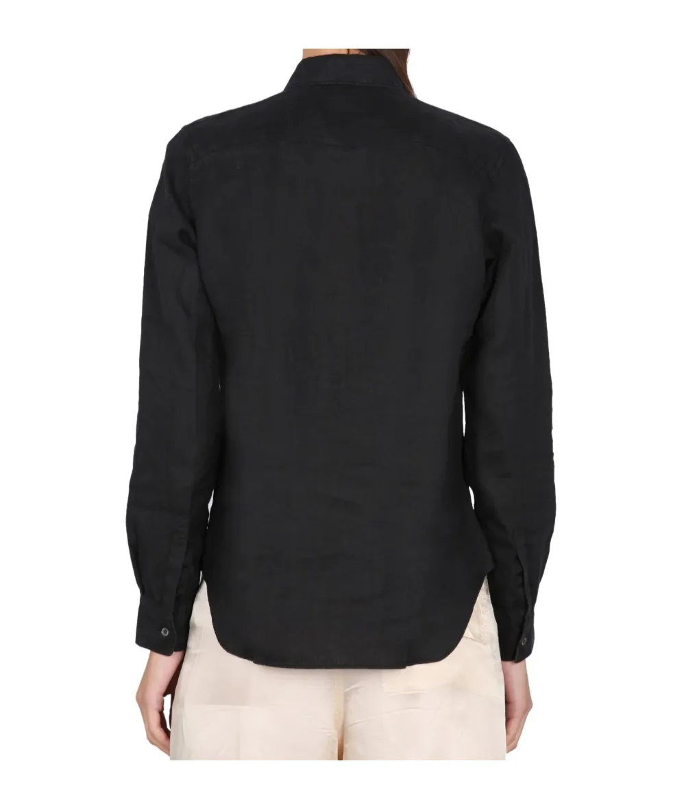 Buttoned Long-Sleeved Shirt