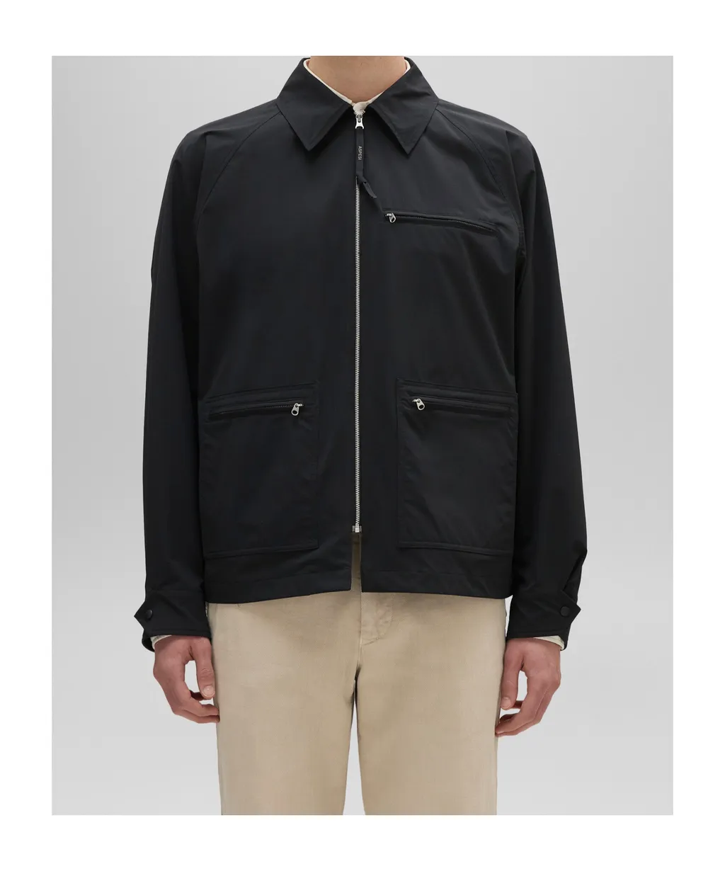 Zip-Up Shirt Jacket