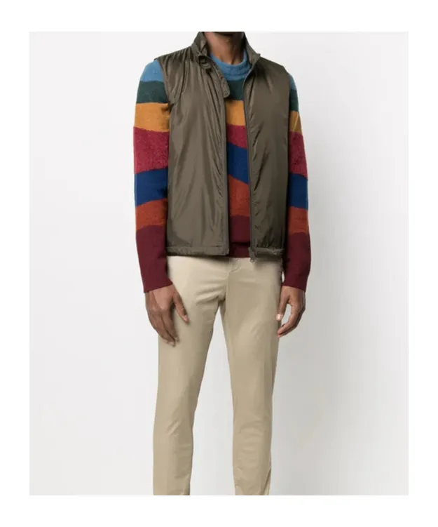 Lapel Sleeveless Vest