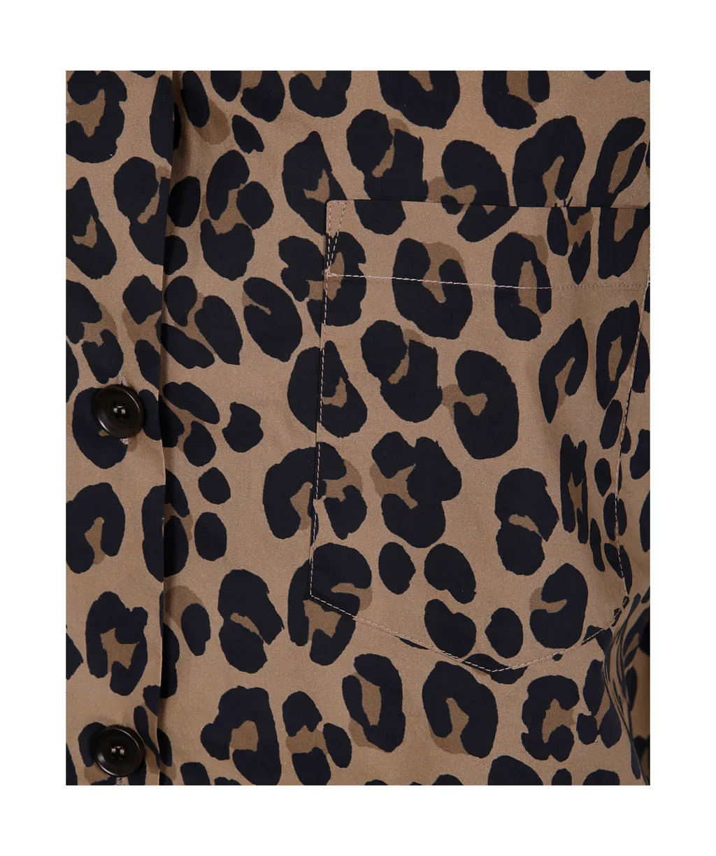 Leopard-Print Shirt
