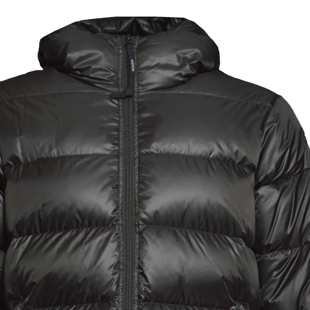 Drawstring Hem Padded Jacket