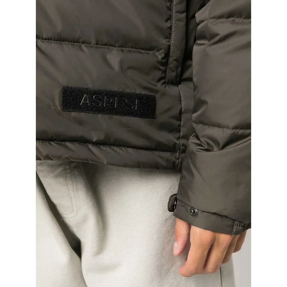 Logo Patch Padded Jacket