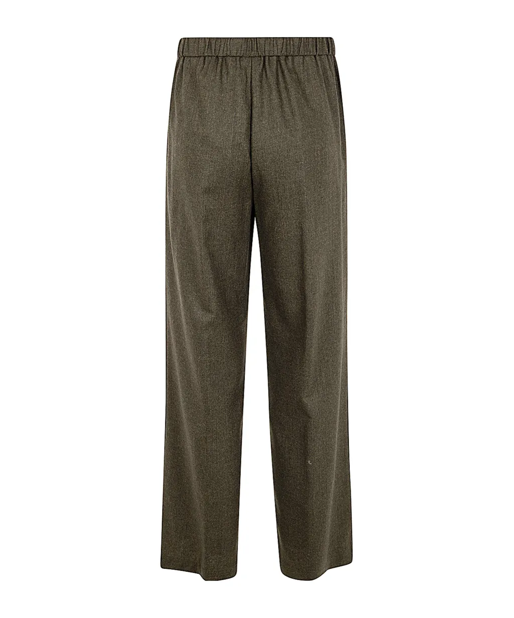 Wide-Leg Casual Pants