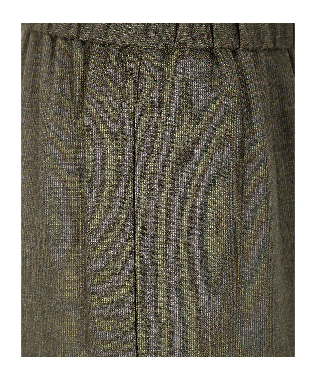 Wide-Leg Casual Pants
