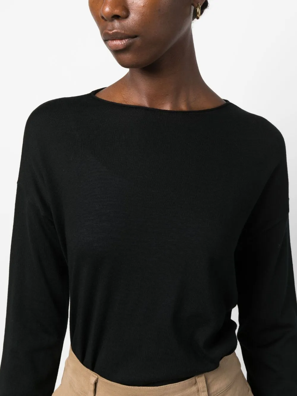 Round-Neck Pullover
