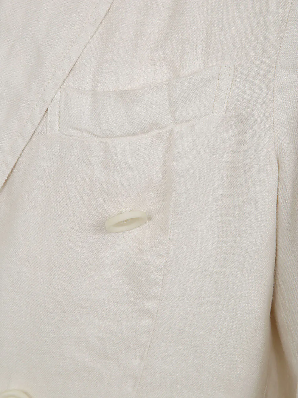 Peak-Lapels Double-Breasted Blazer