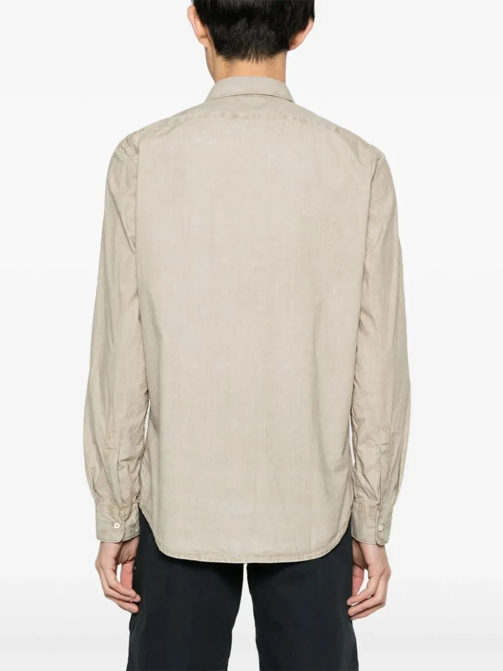 Long-Sleeve Cotton Shirt