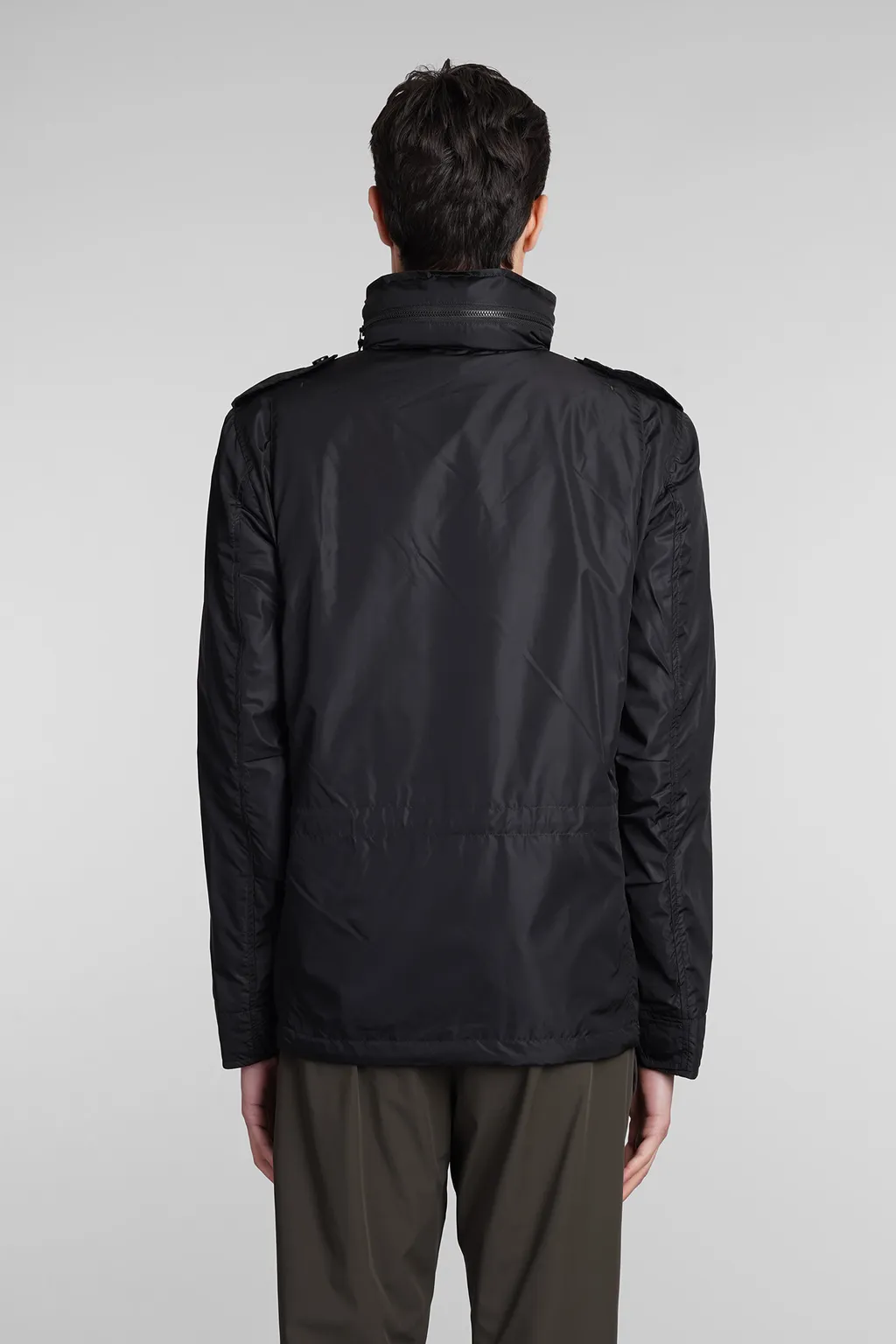 Minifield Logo Patch Hooded Jacket