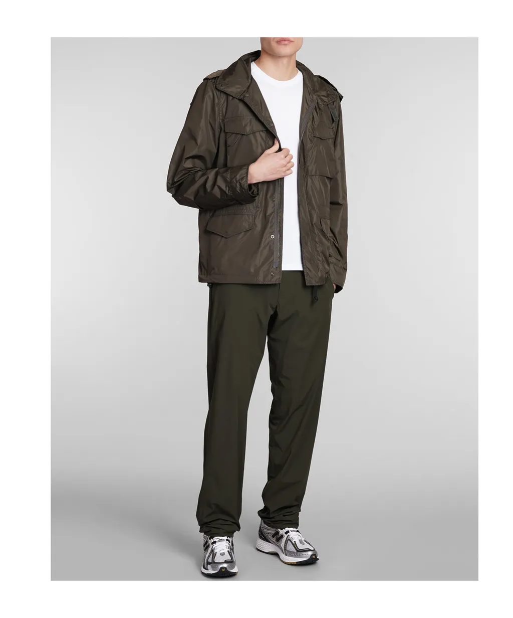 Minifield Logo Patch Hooded Jacket