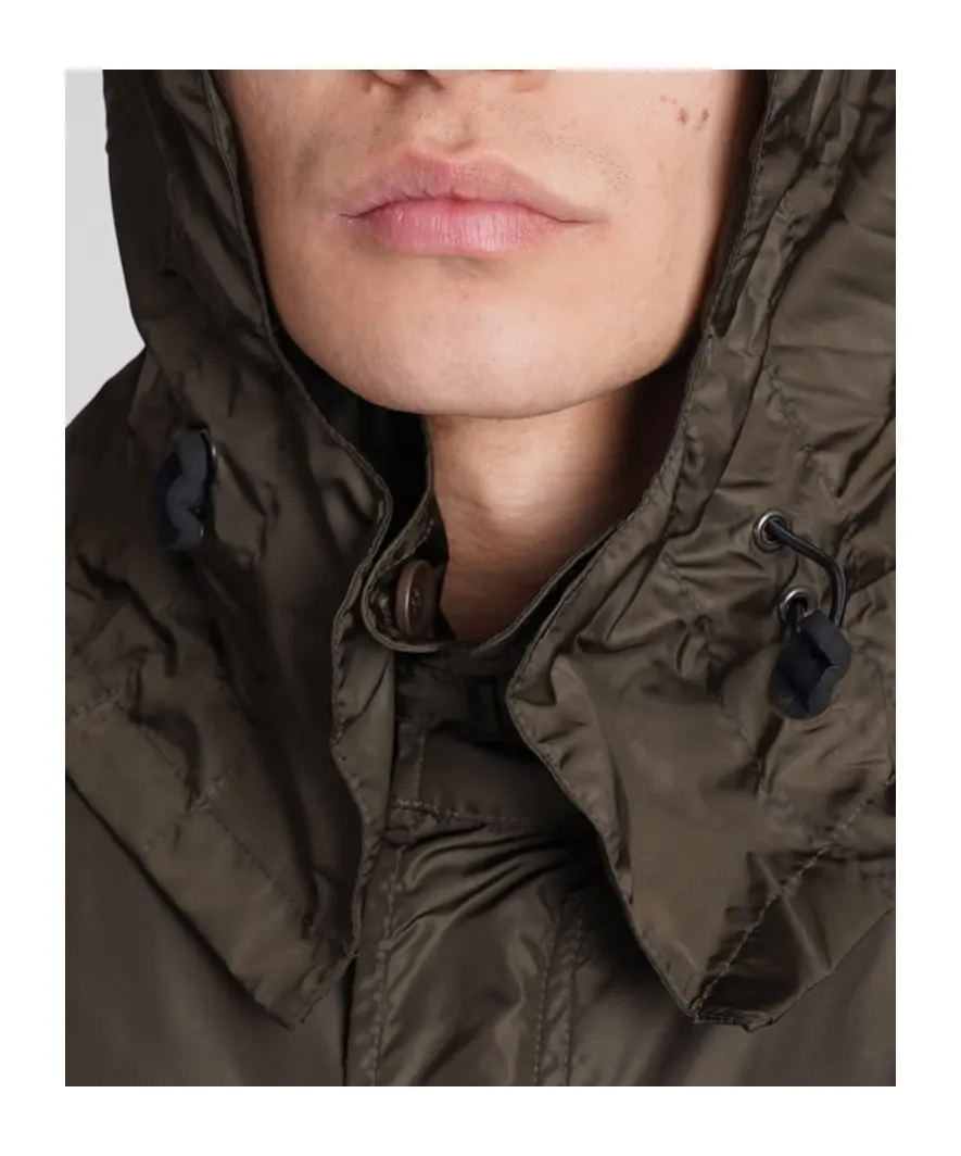 Minifield Logo Patch Hooded Jacket