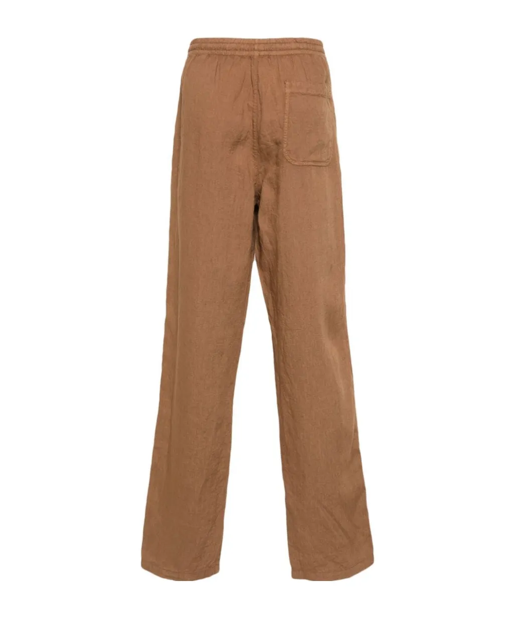 Linen Straight Trousers