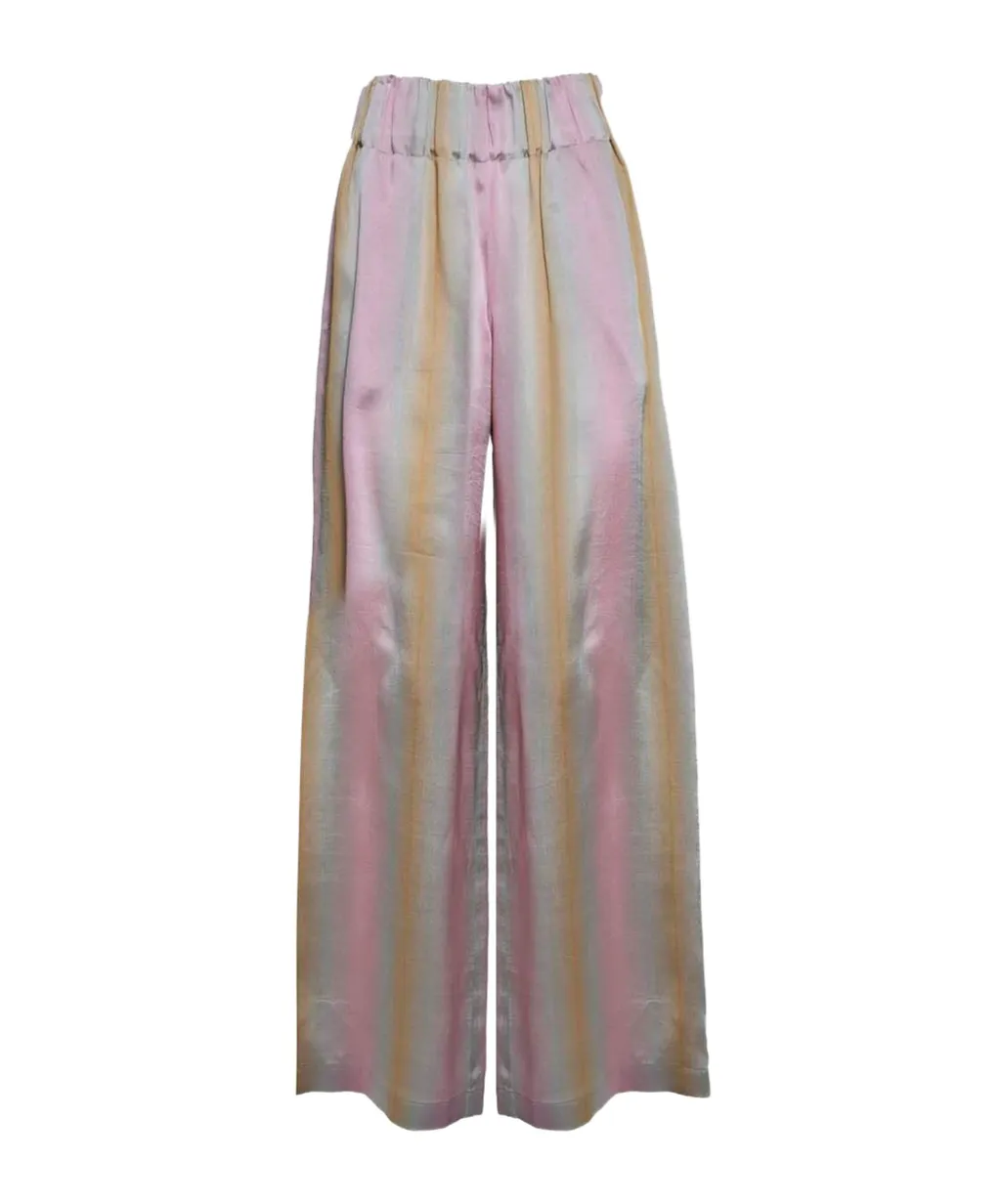 Elastic Waist Casual Pants