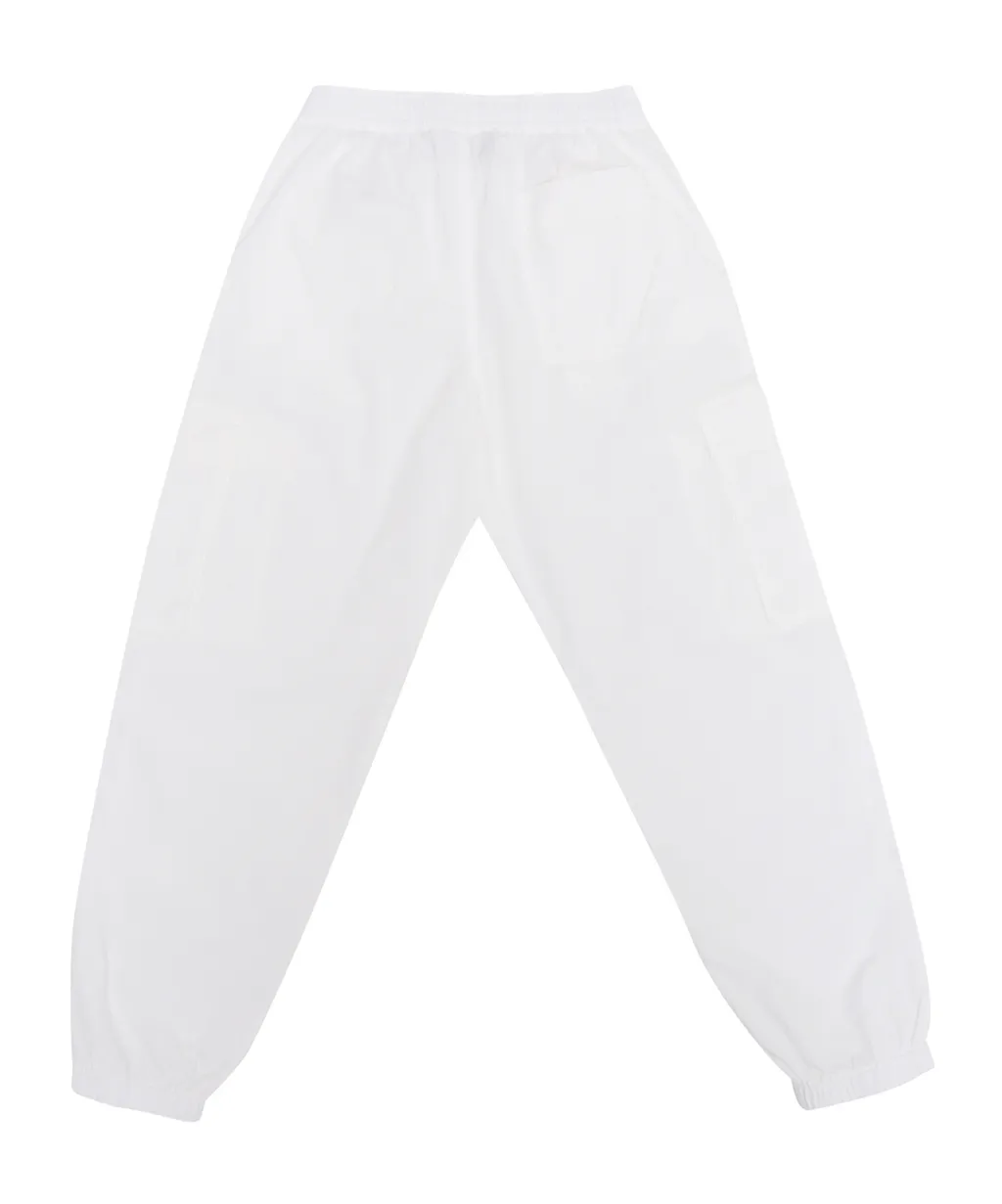 Cargo Pockets Cotton Trousers
